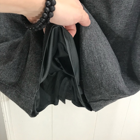 Express☀️Gray ruched dress - Picture 6 of 8